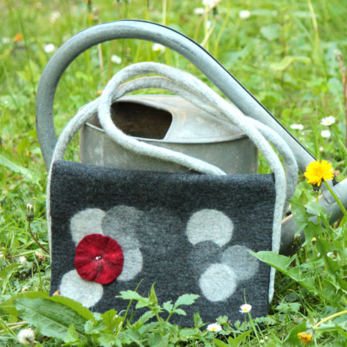 Haarschmuck aus Filz